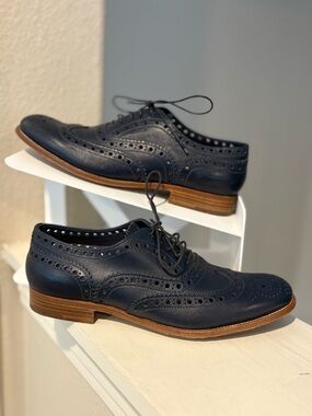 Church’s Burwood WC Indigo Leather Oxford Youth Shoes Size: EU35 US 3Y